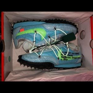 Off white nike waffle racers.